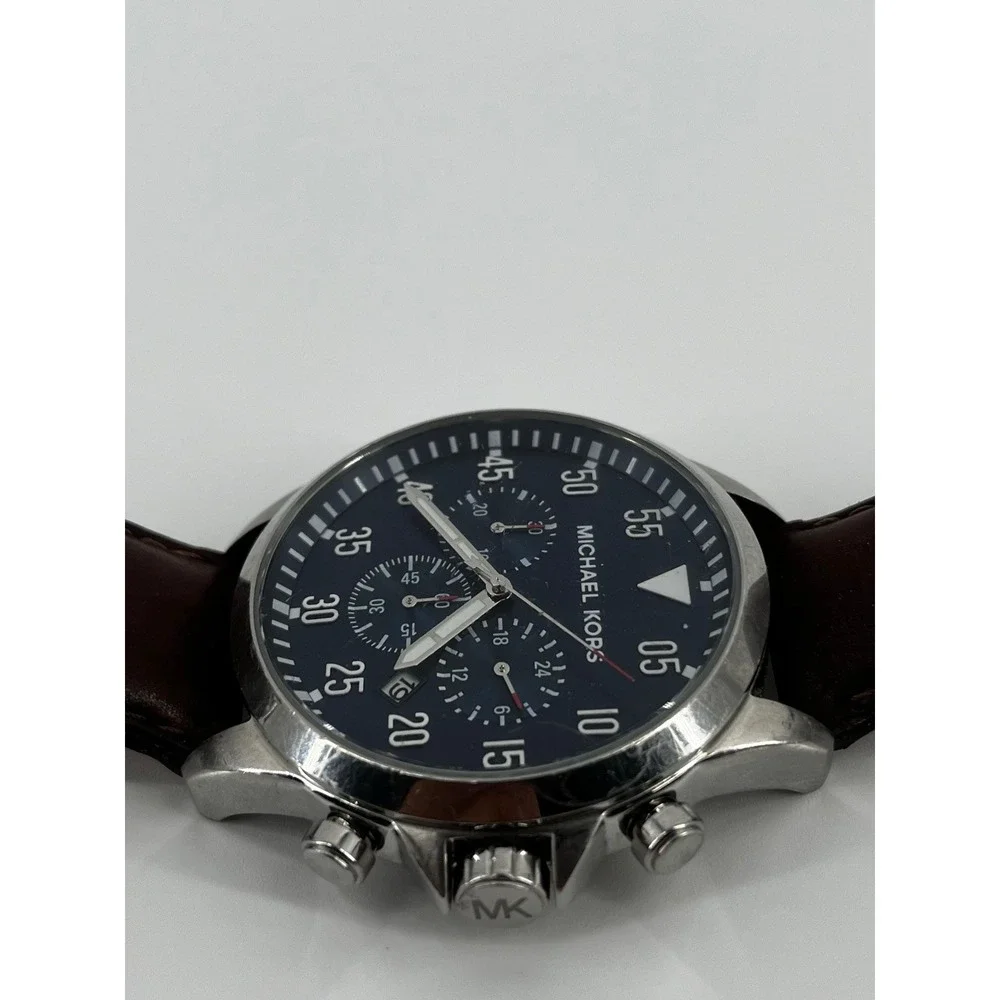 Michael Kors Mens Chronograph Watch MK-8362 *Needs New‎ Batteries*
